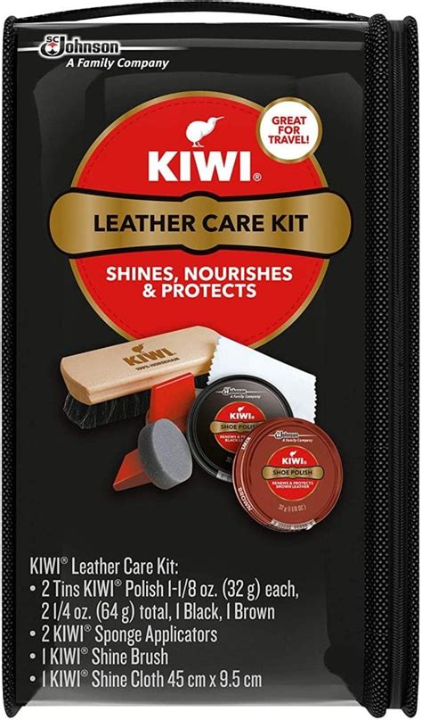 kiwi boot polish kit.